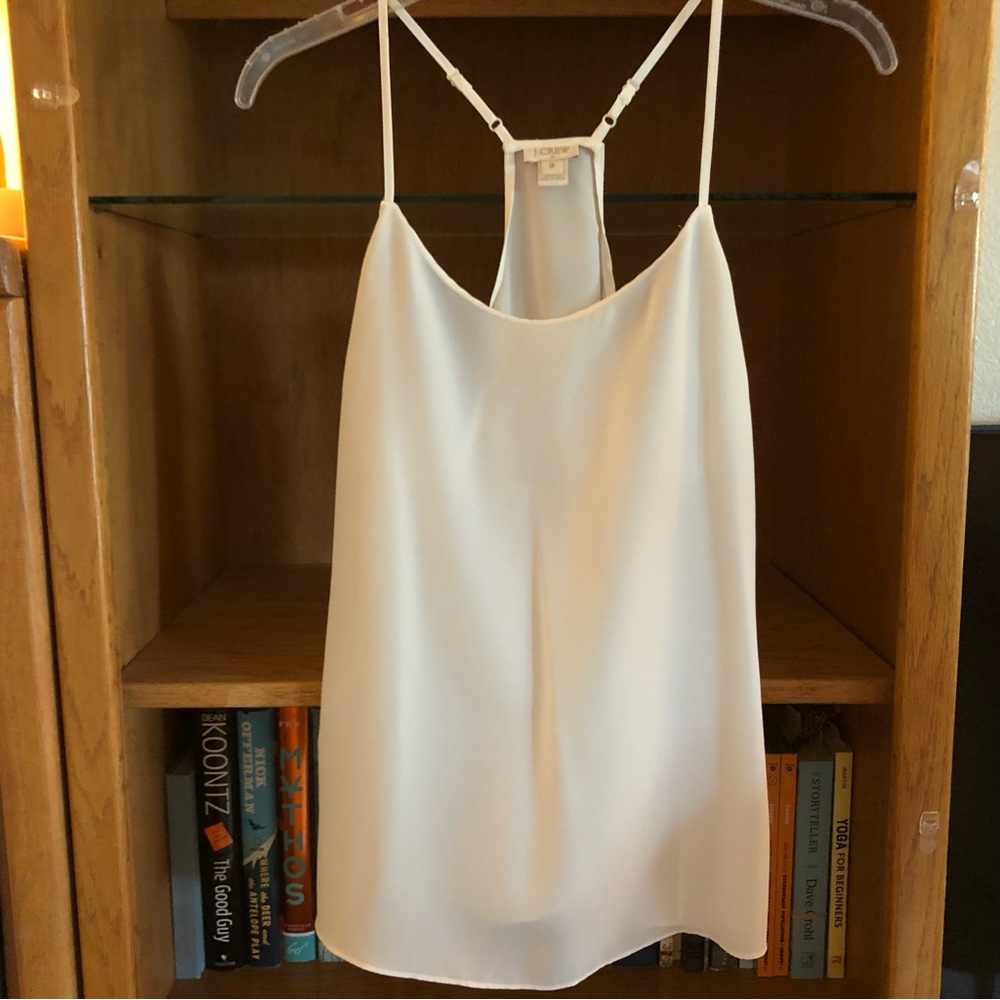 EUC J. Crew Cream Camisole Top